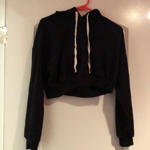 Cropped hoodie